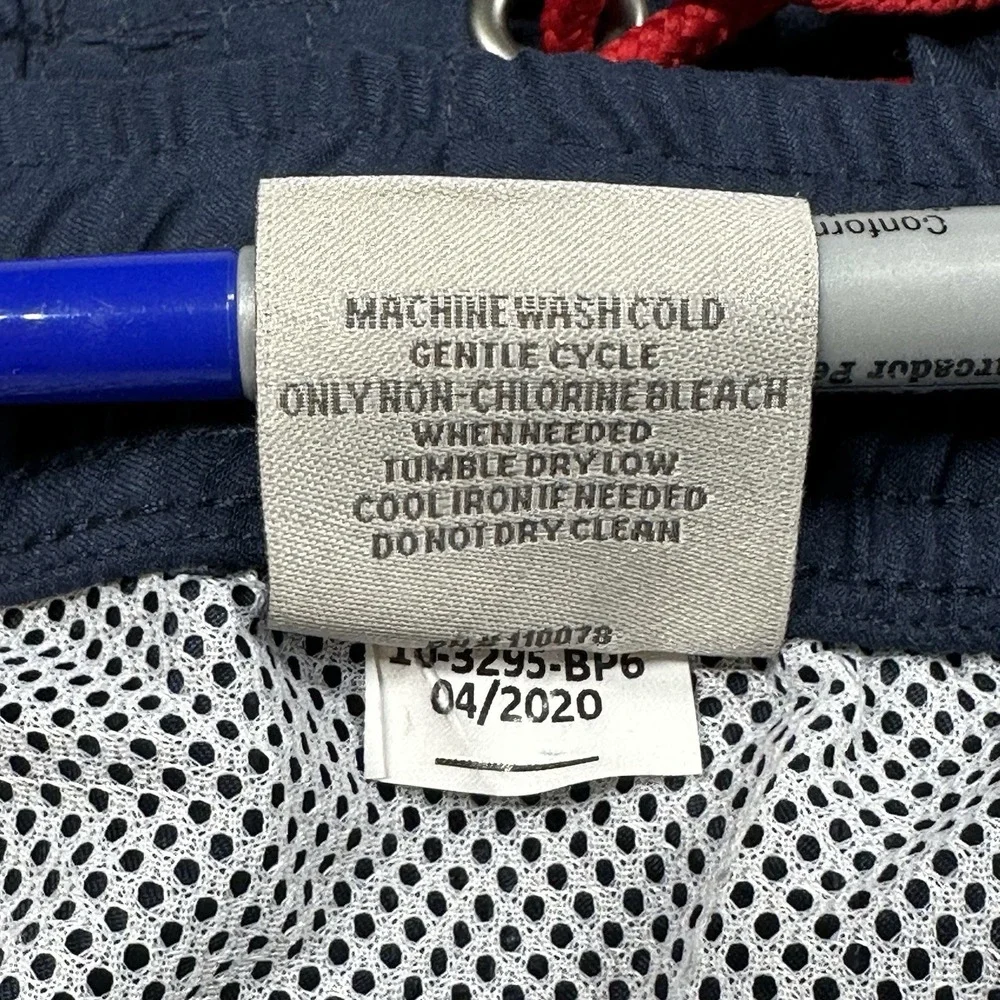 US Polo Assn Logo Tape Swim Trunks‎ 4XL Navy Red Big NWT Shorts NOTE